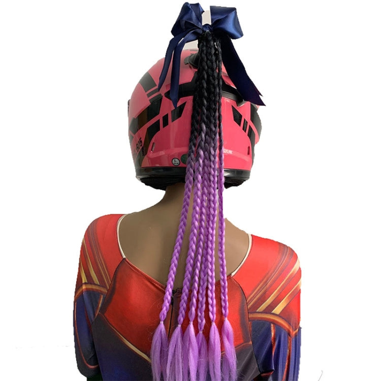 Bowknot Braid Hand-Woven Gradient Color Chemical Fiber Dirty Braid