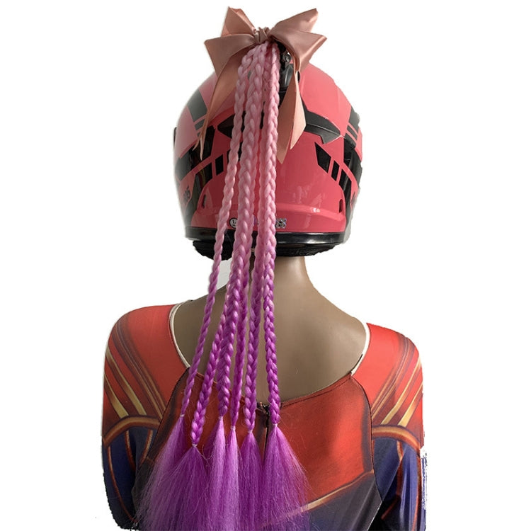 Bowknot Braid Hand-Woven Gradient Color Chemical Fiber Dirty Braid