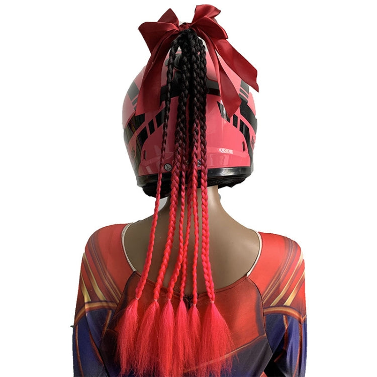 Bowknot Braid Hand-Woven Gradient Color Chemical Fiber Dirty Braid