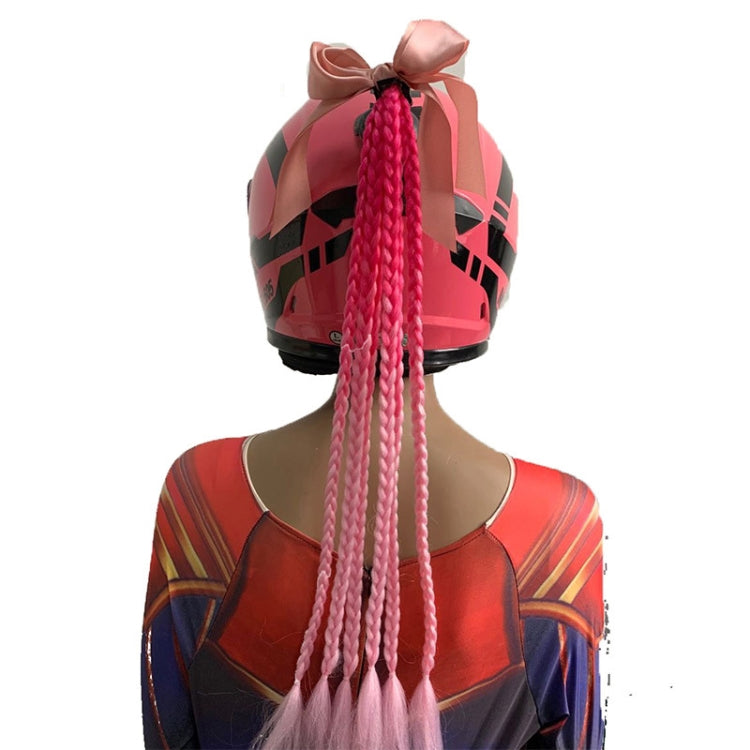 Bowknot Braid Hand-Woven Gradient Color Chemical Fiber Dirty Braid