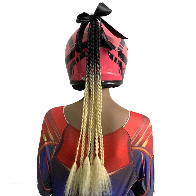 Bowknot Braid Hand-Woven Gradient Color Chemical Fiber Dirty Braid