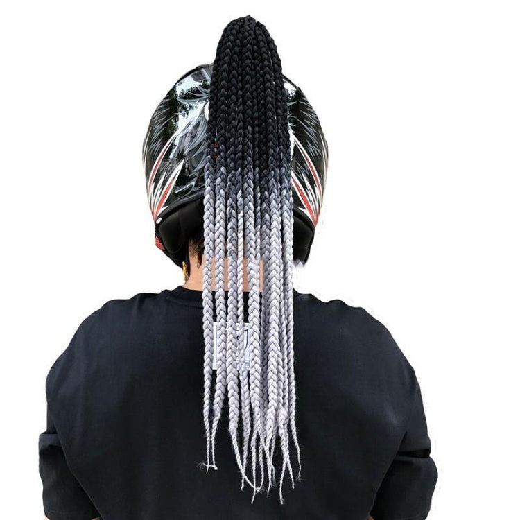 Bowknot Braid Hand-Woven Gradient Color Chemical Fiber Dirty Braid