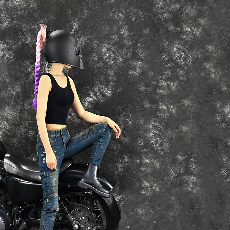 Hand-Woven Chemical Fiber Gradient Color Helmet Twist Braid