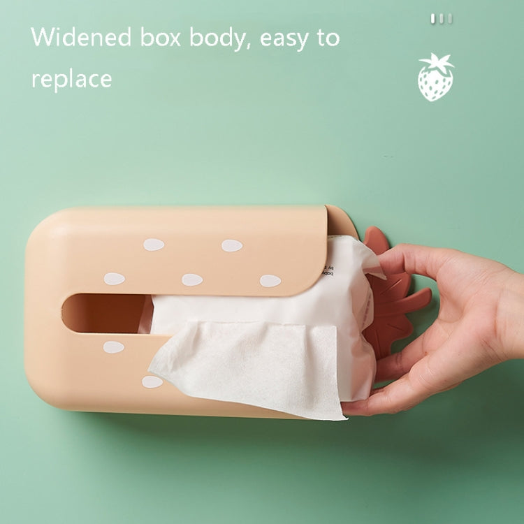 2 PCS Punch-Free Garbage Bag Storage Box Wall-Mounted Pumping Box Toilet Wash Towel Box