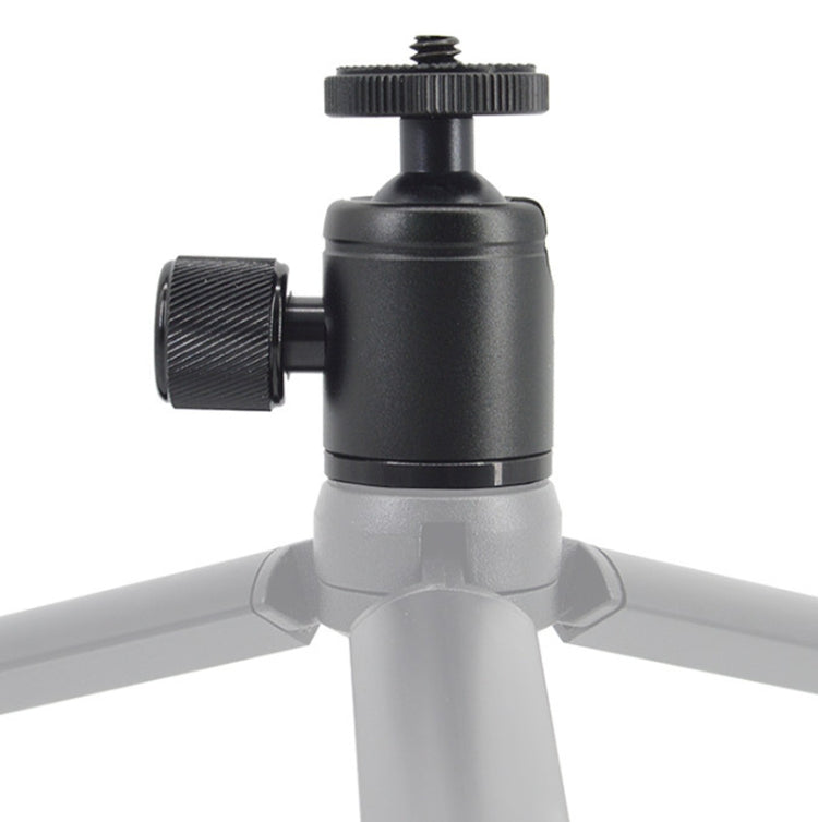 BH-901 Mini Desktop Aluminum Alloy Tripod Mini Ball Head 360 Degree Pan 90 Degree Tilt Tripod