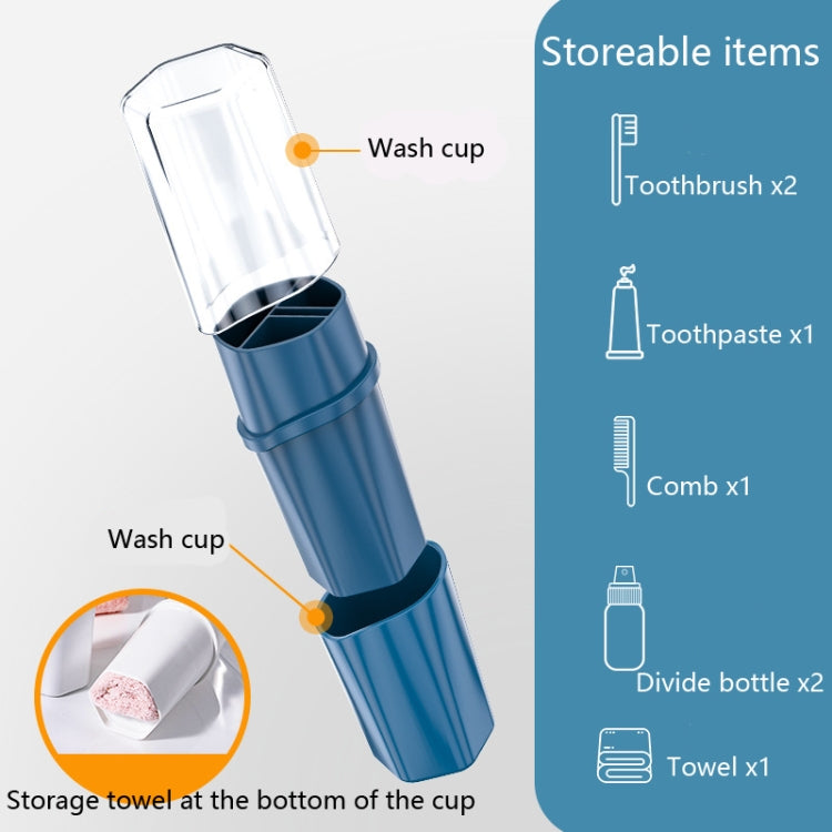 Toothbrush Cup Wash Cup Travel Mouthwash Cup Toothpaste Portable Storage Box