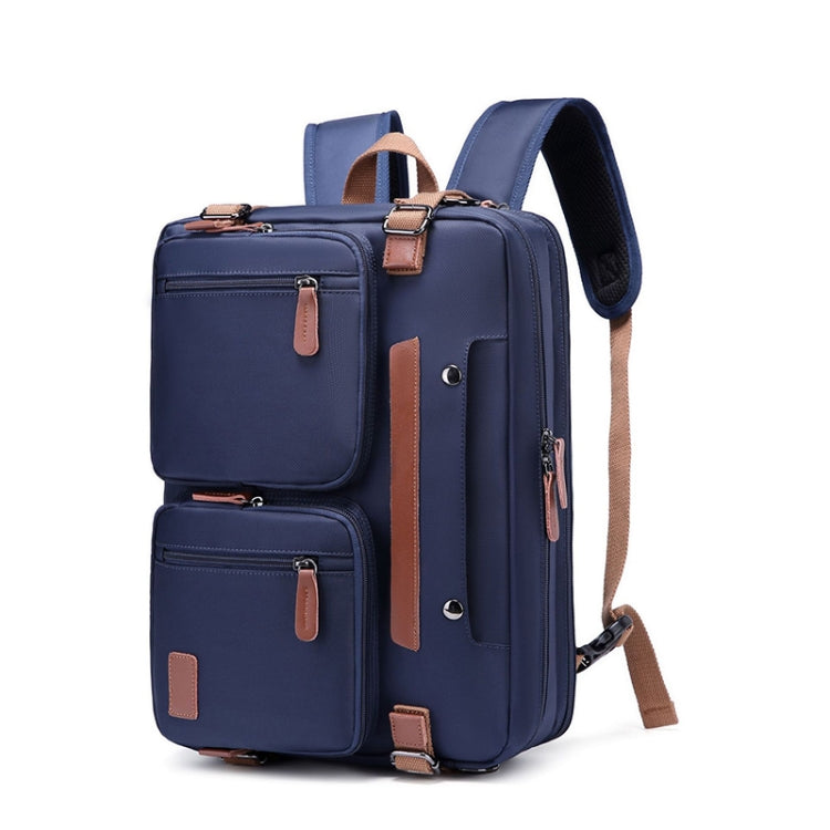 10001 Business Computer Backpack Multifunctional Simple Waterproof Nylon Travel Backpack, Size: 15.6 inch