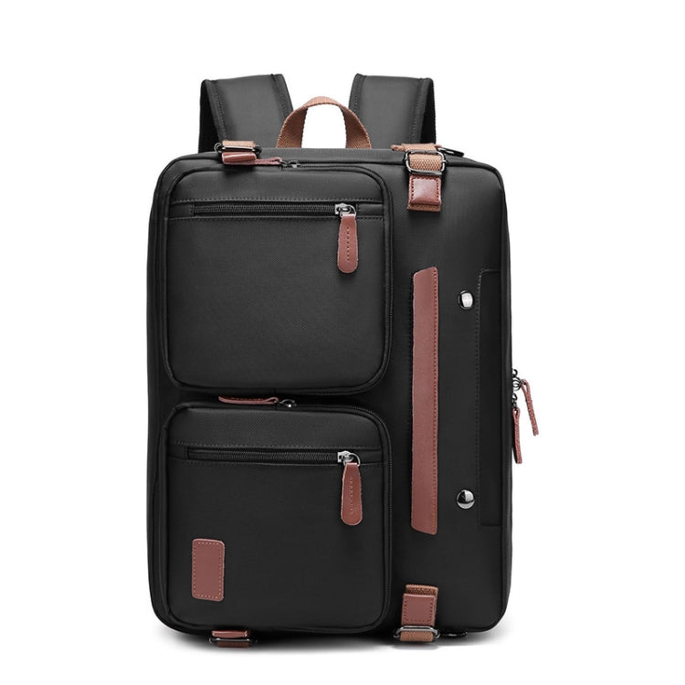 10001 Business Computer Backpack Multifunctional Simple Waterproof Nylon Travel Backpack, Size: 17.3 inch