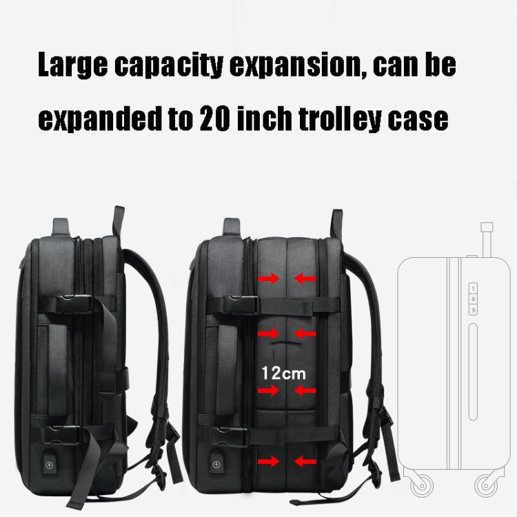 8875-1 A2 Large Capacity Expandable Business Computer Backpack