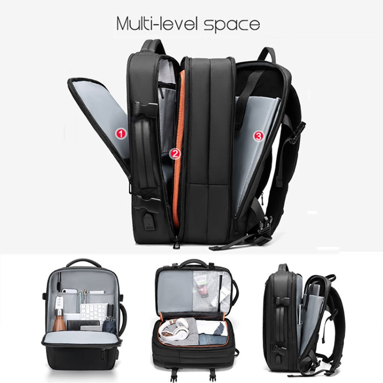 8875-1 A2 Large Capacity Expandable Business Computer Backpack