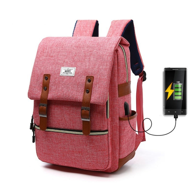 203 Outdoor Travel Shoulders Bag Computer Backpack with External USB Charging Port