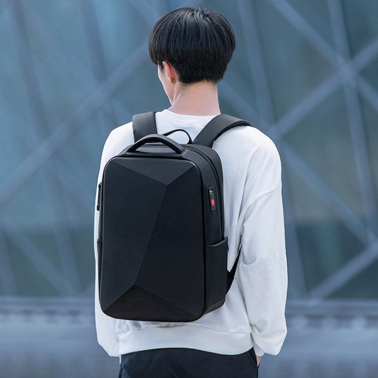 8066 Gaming Style Business Anti-Theft Computer Backpack With External USB Charging Port