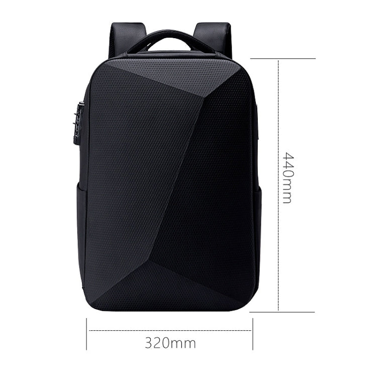 8066 Gaming Style Business Anti-Theft Computer Backpack With External USB Charging Port