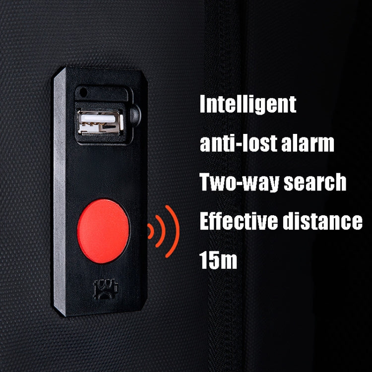 8066 Gaming Style Business Anti-Theft Computer Backpack With External USB Charging Port