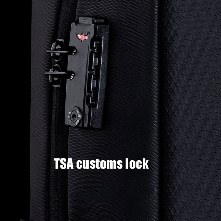 8066 Gaming Style Business Anti-Theft Computer Backpack With External USB Charging Port