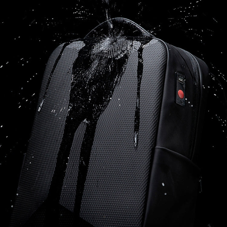 8066 Gaming Style Business Anti-Theft Computer Backpack With External USB Charging Port