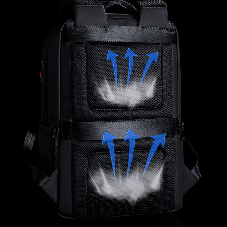 8066 Gaming Style Business Anti-Theft Computer Backpack With External USB Charging Port