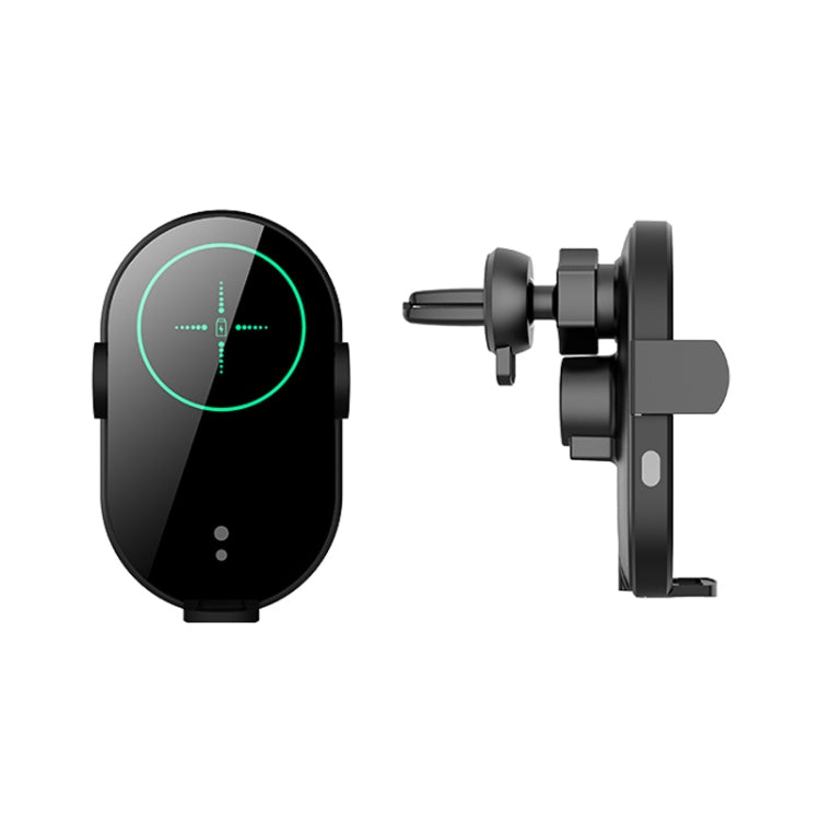 H8 15W Car Phone Holder Auto-Sensing Three Linkage Fast Charge Wireless Car Charger