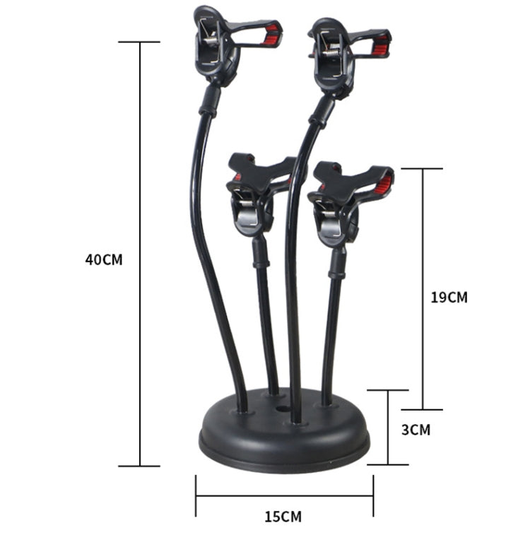 Mobile Phone Live Broadcast Stand Anchor Selfie Beauty Four-Position Desktop Stand, Specification: Only Stand
