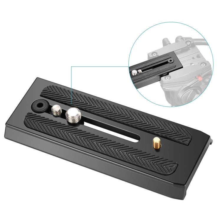 YJ 501PL P200 Quick Release Plate for Manfrotto 500AH / 502 / 701 / 577