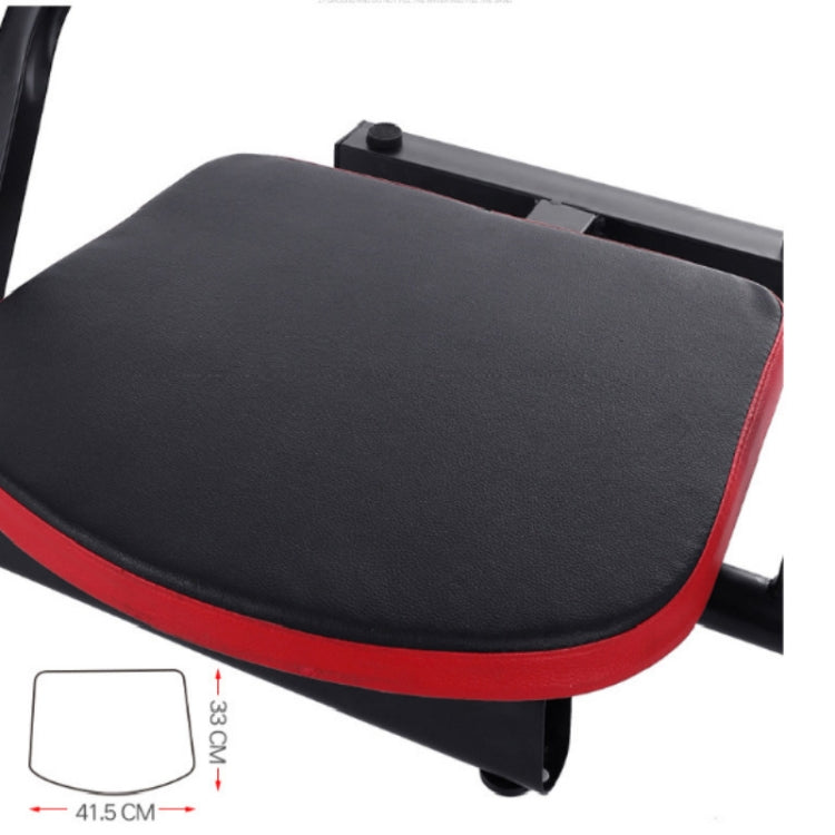 Black Portable Household Fitness Equipment Abdomen Machine, Specification:Four springs + Bluetooth Counting