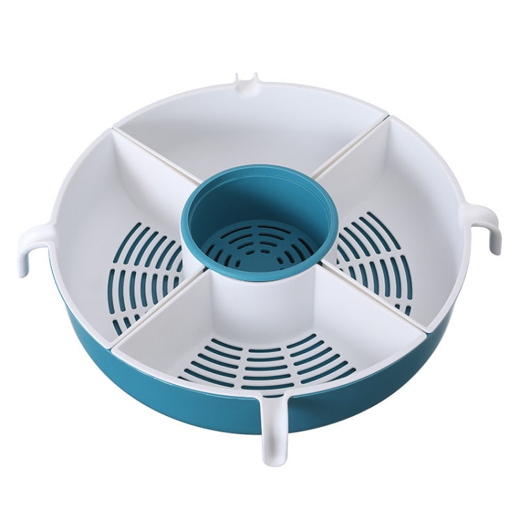 Rotating Household Kitchen Sink Fruit And Vegetable Compartment Storage Basket