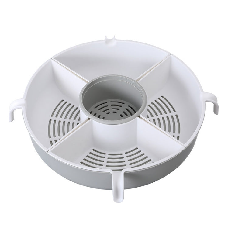 Rotating Household Kitchen Sink Fruit And Vegetable Compartment Storage Basket