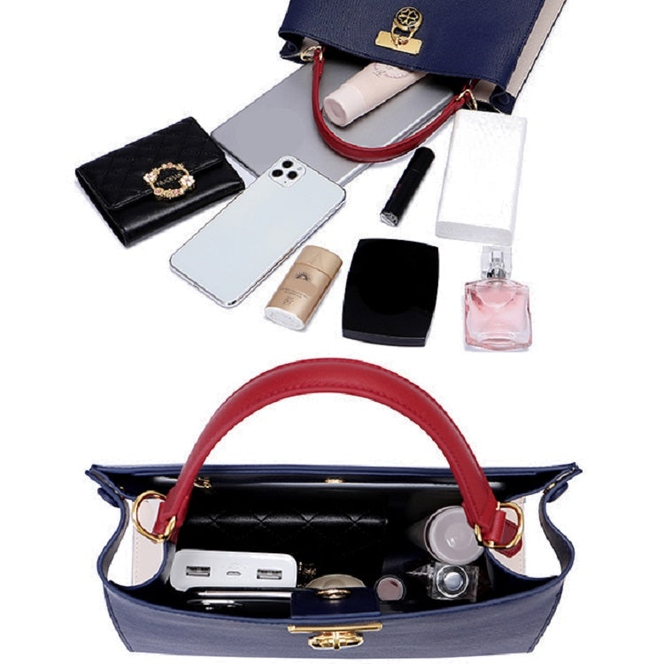 NUCELLE Ladies Autumn And Winter Single-Shoulder Bag Casual Messenger Bag Wide Shoulder Strap Square Bag