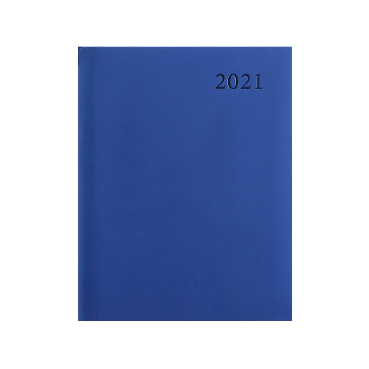 2 PCS 2021 Schedule Notebook Plan Hand Account Clocking Time Notepad A5