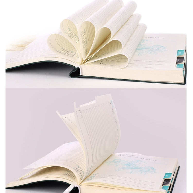 2 PCS 2021 Schedule Notebook Plan Hand Account Clocking Time Notepad A5