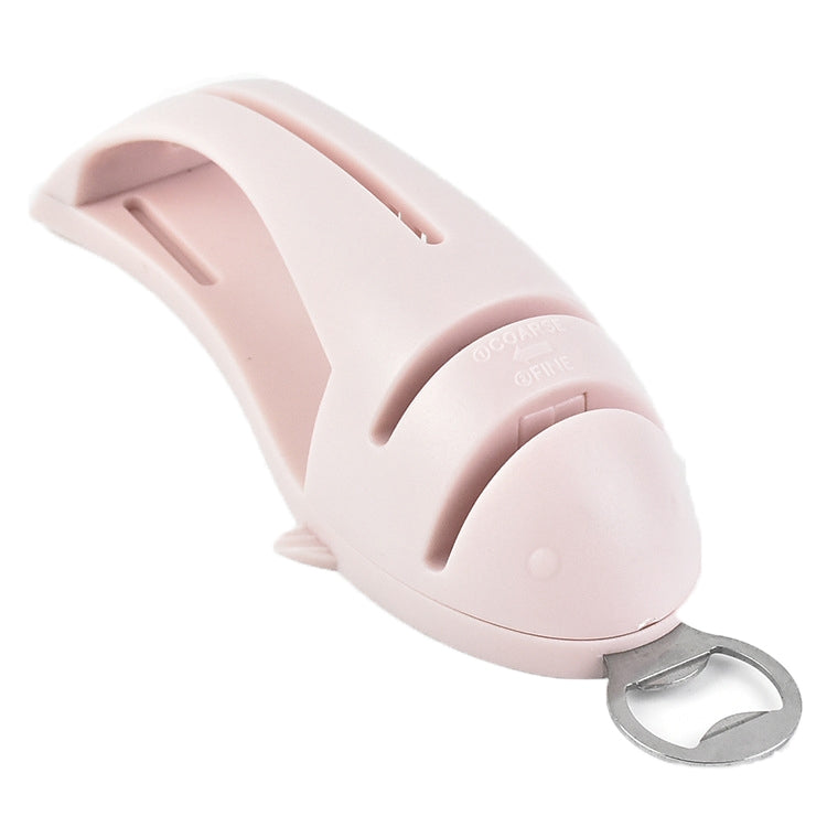 Multi-Function Fish Shape Knife Sharpener Tool Holder Diamond Tungsten Steel Knife Sharpener