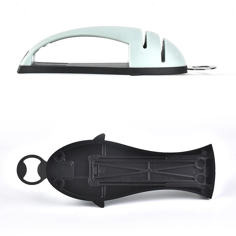 Multi-Function Fish Shape Knife Sharpener Tool Holder Diamond Tungsten Steel Knife Sharpener