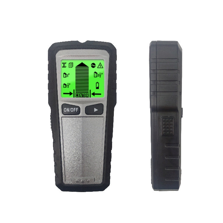 TH430 Wall Detector Digital Metal Detector Detection Stud Wood Wire Detector Silver Gray
