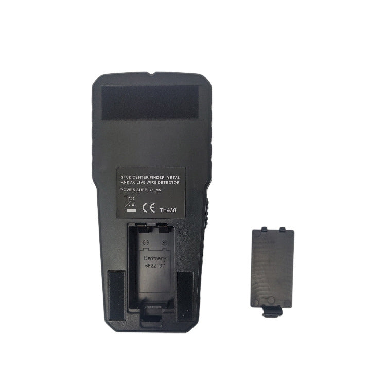 TH430 Wall Detector Digital Metal Detector Detection Stud Wood Wire Detector Silver Gray