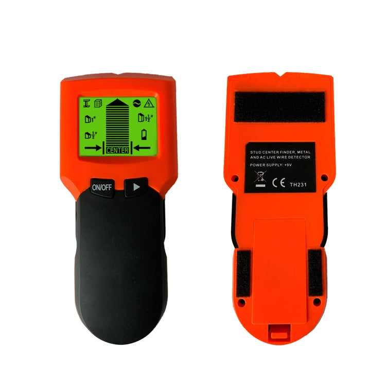 TH231 Wall Detector Decoration Metal Detector Stud Wood Current Detector Red