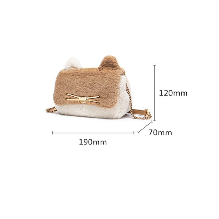JUST STAR Autumn And Winter Single-Shoulder Bag Casual Messenger Bag Ladies Plush Bag