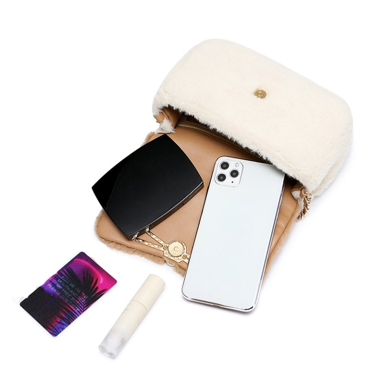 JUST STAR Autumn And Winter Single-Shoulder Bag Casual Messenger Bag Ladies Plush Bag