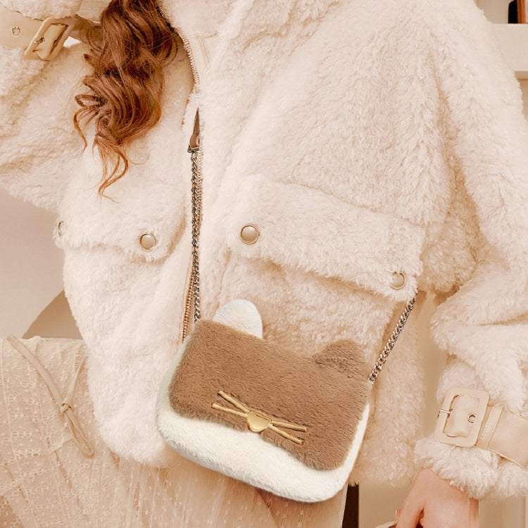 JUST STAR Autumn And Winter Single-Shoulder Bag Casual Messenger Bag Ladies Plush Bag