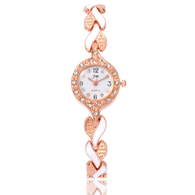 Creative Ladies Leaf Bracelet Quartz Wrist Watch
