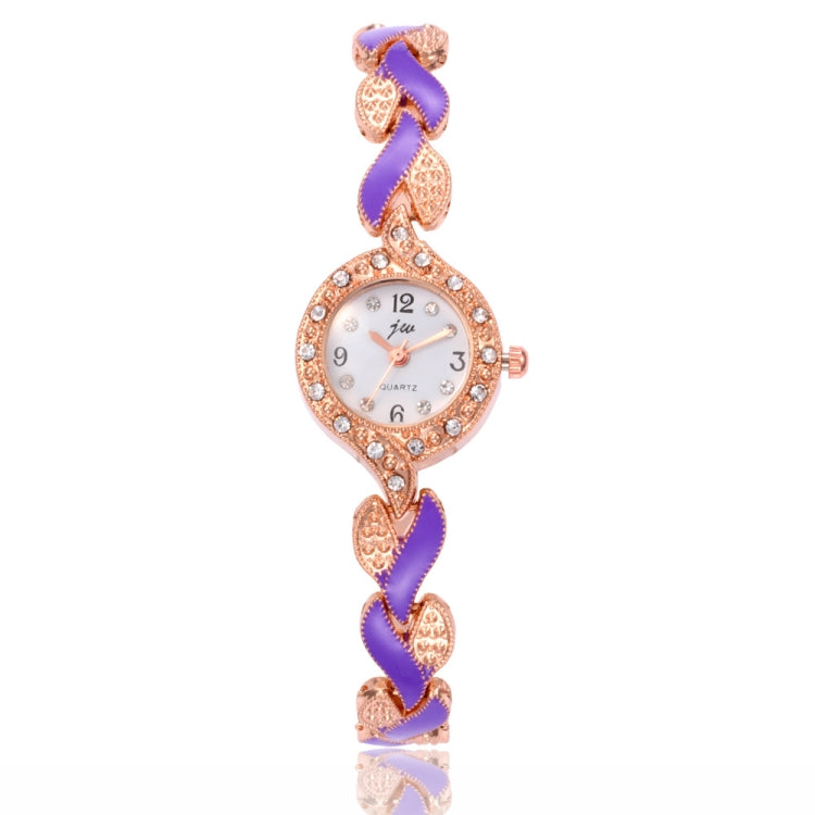 Creative Ladies Leaf Bracelet Quartz Wrist Watch