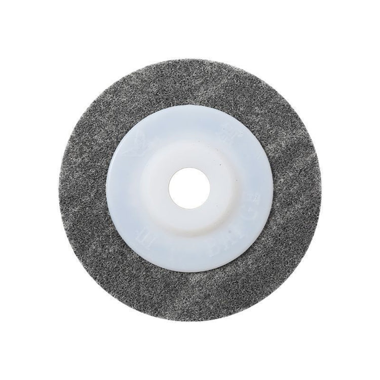 100x16mm 4 Inch Angle Nylon Wheel Nylon Polishing Wheel 100 Type Nylon Grinder For Angle Grinder(Grey)