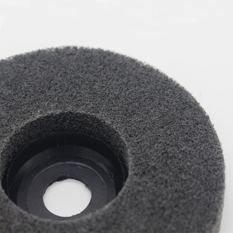 100x16mm 4 Inch Angle Nylon Wheel Nylon Polishing Wheel 100 Type Nylon Grinder For Angle Grinder(Grey)