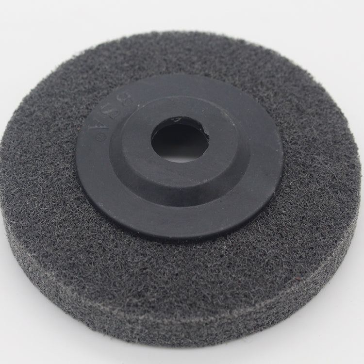 100x16mm 4 Inch Angle Nylon Wheel Nylon Polishing Wheel 100 Type Nylon Grinder For Angle Grinder(Grey)