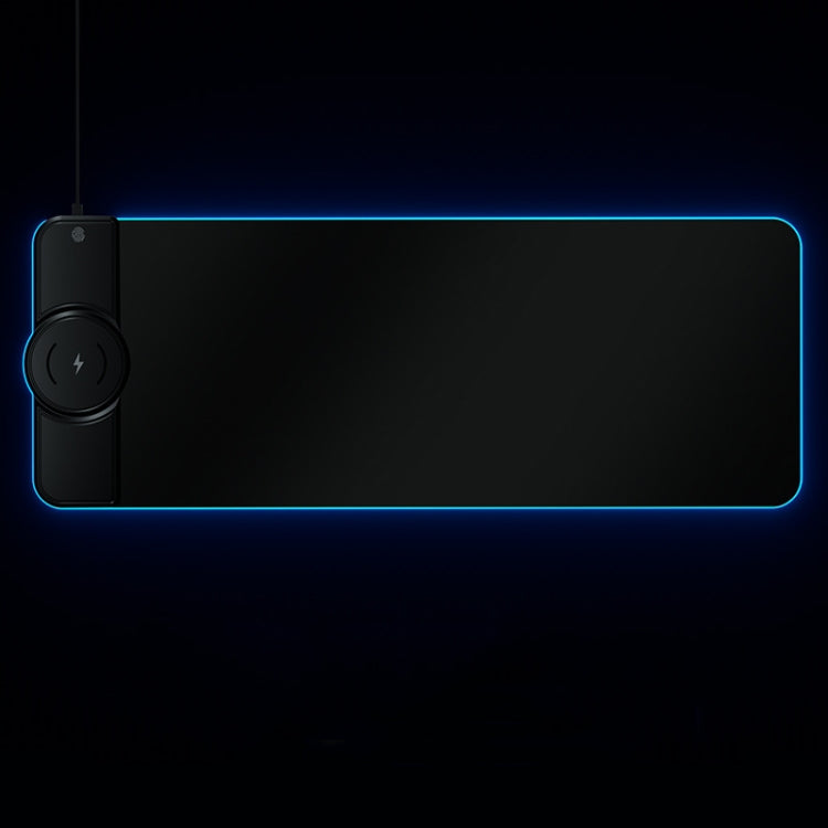RGB01 15W Wireless Charging Mouse Pad  RGB Luminous Mouse Pad, Size: 810 x 310 x 4mm