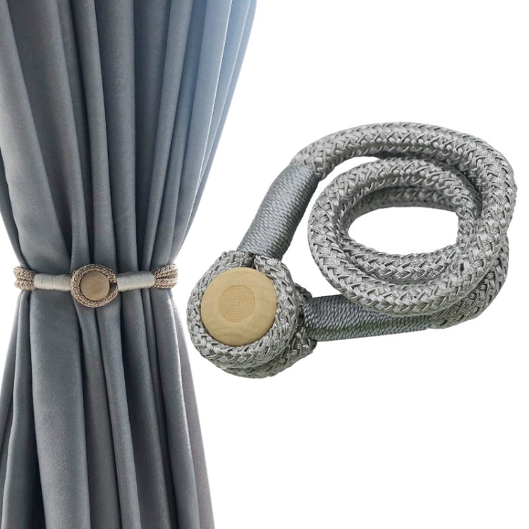 Log Magnetic Buckle Strap Magnetic Curtain Buckle