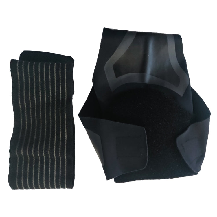 Sports Ankle Support Bandage Protective Gear Sprained Fixed Ankle Protection Warm Running Equipment, Specification: L (Left Foot)