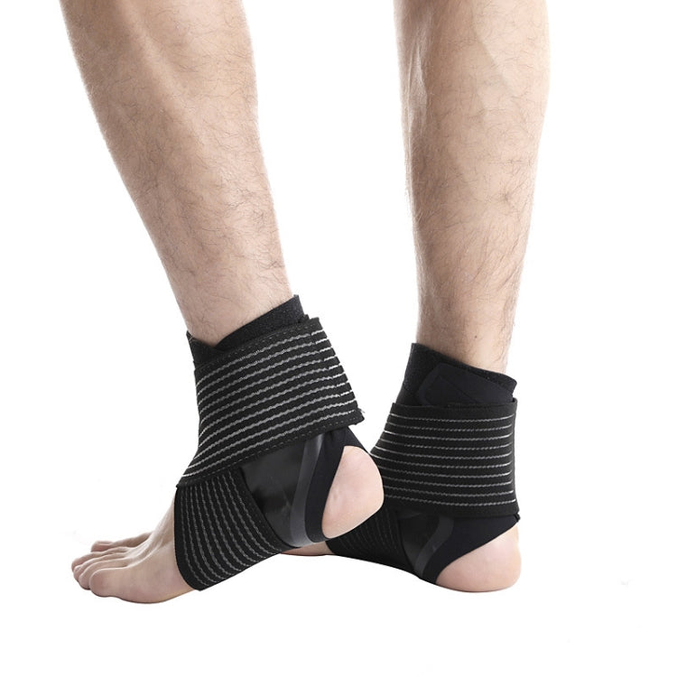 Sports Ankle Support Bandage Protective Gear Sprained Fixed Ankle Protection Warm Running Equipment, Specification: XL (Right Foot)