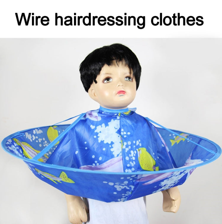 3 PCS Hairdressing Bib Wire Hairdressing Gown Hairdressing Cloak