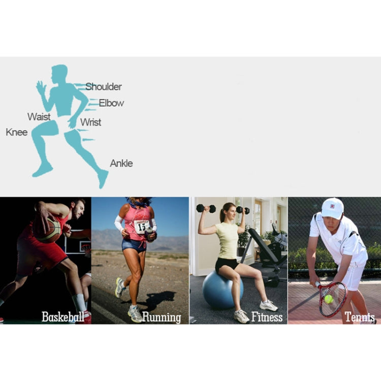 2 Pairs Sports Knitted Ankle Support Outdoor Running Basketball Fitness Ankle Support Breathable and Sweat-Absorbent Ankle Support for Men and Women(Blue)