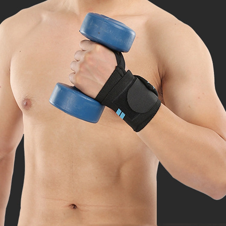 A Pair Fitness Bandage Wrapped Compression Band Weightlifting Compression Bundled Wristband